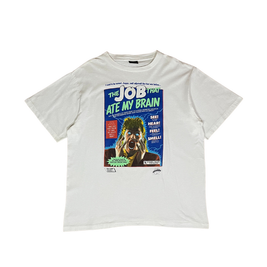 Rare 1989 FUN-O-RAMA The Job That Ate My Brain Vintage T-Shirt By Matt Groening